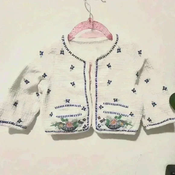 Stella McCartney Other - Stella McCartney Muslin‎ Baby Cardigan 6-9m